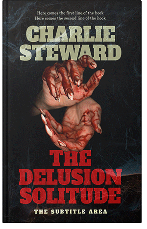 Premade Book Cover Cod Gray