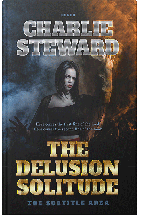 Front view of Premade Fantasy Book Cover - Sorrell Brown