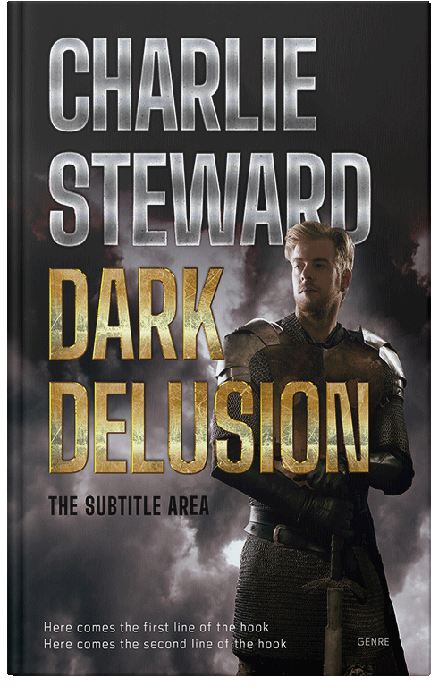 Front view of Premade Fantasy Book Cover - Coral Reef