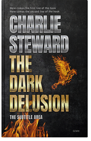 Premade Book Cover Tan