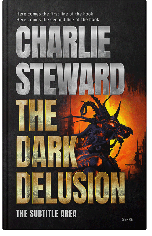 Front view of Premade Fantasy Book Cover - Sorrell Brown