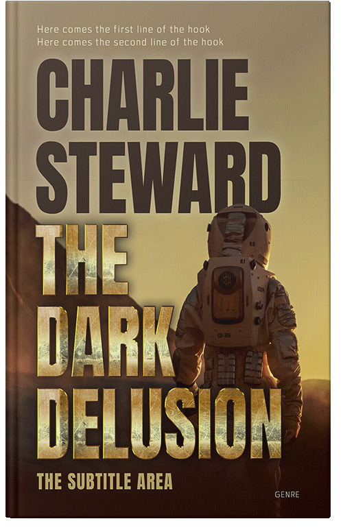 Front view of Premade Science Fiction Book Cover - Sambuca