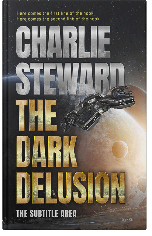 Front view of Premade Apocalyptica Book Cover - Thunder