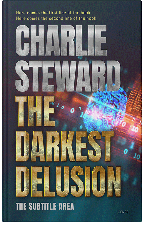 Front view of Premade Mystery & Thriller & Suspense Book Cover - Rodeo Dust