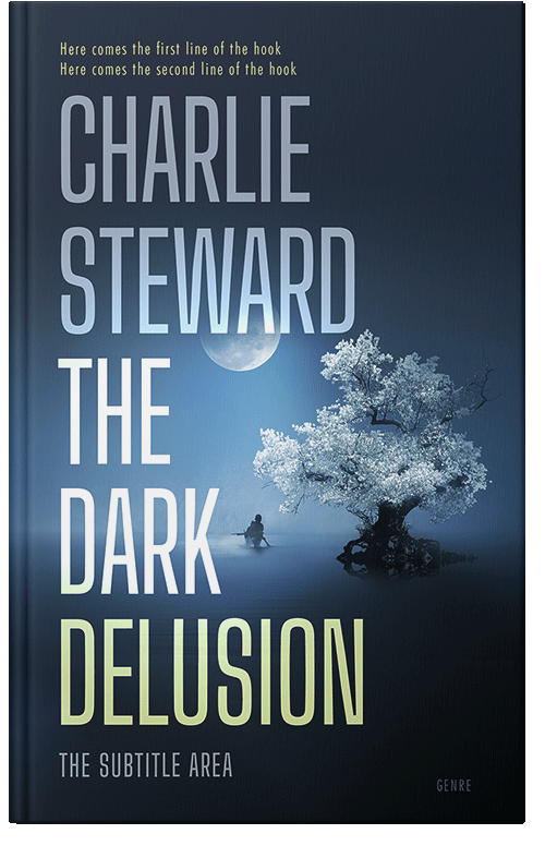 Front view of Premade Literary Fiction Book Cover - Submarine