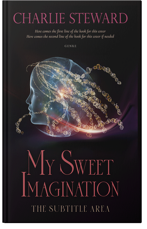 Front view of Premade Surreal Book Cover - Cinder