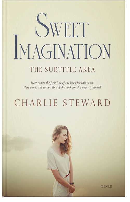 Front view of Premade Romance Book Cover - Aths Special