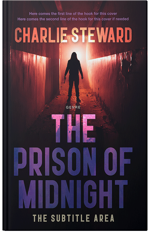 Front view of Premade Mystery & Thriller & Suspense Book Cover - Revolver