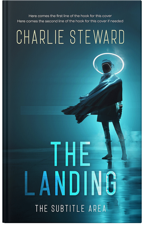 Front view of Premade Science Fiction Book Cover - Tiber