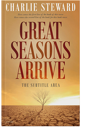 Pre Made Book Cover Tussock