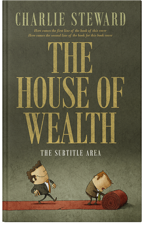 Front view of Premade Business Book Cover - Mondo