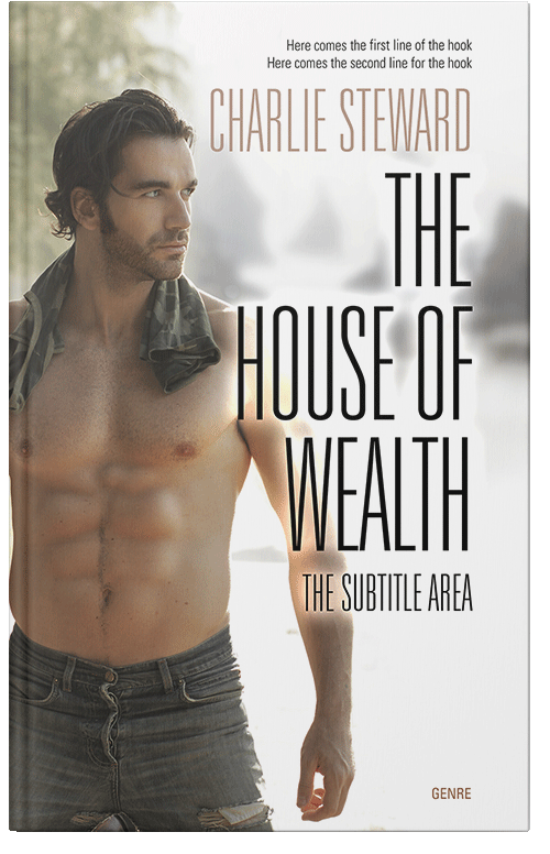 Front view of Premade Erotica Book Cover - Cement