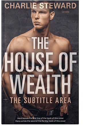 Pre Made Book Cover Cameo