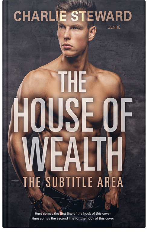 Front view of Premade Erotica Book Cover - Cameo