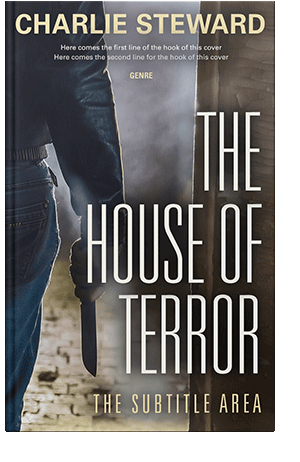 Pre Made Book Cover Thunder