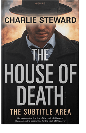 Pre Made Book Cover Cod Gray