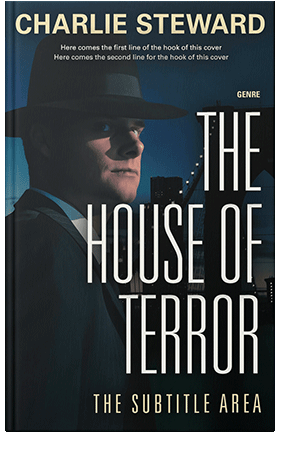 Pre Made Book Cover Aztec