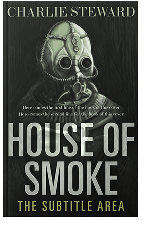 Pre Made Book Cover Green Spring