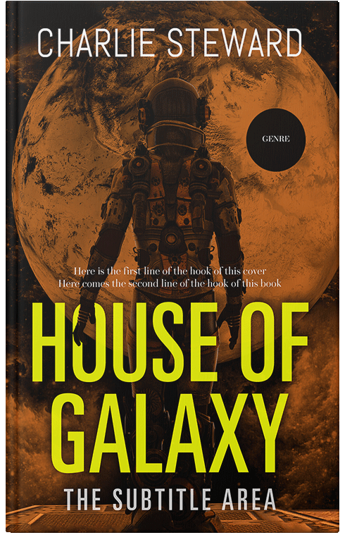 Front view of Premade Science Fiction Book Cover - Wood Bark