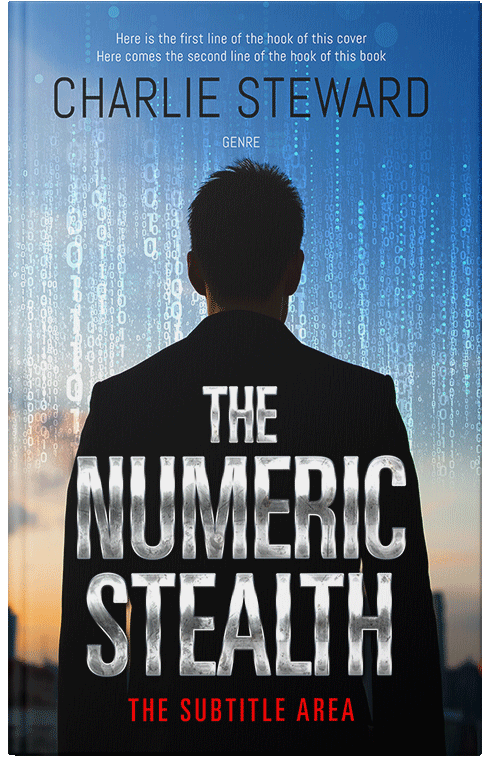 Front view of Premade Mystery & Thriller & Suspense Book Cover - Cod Gray