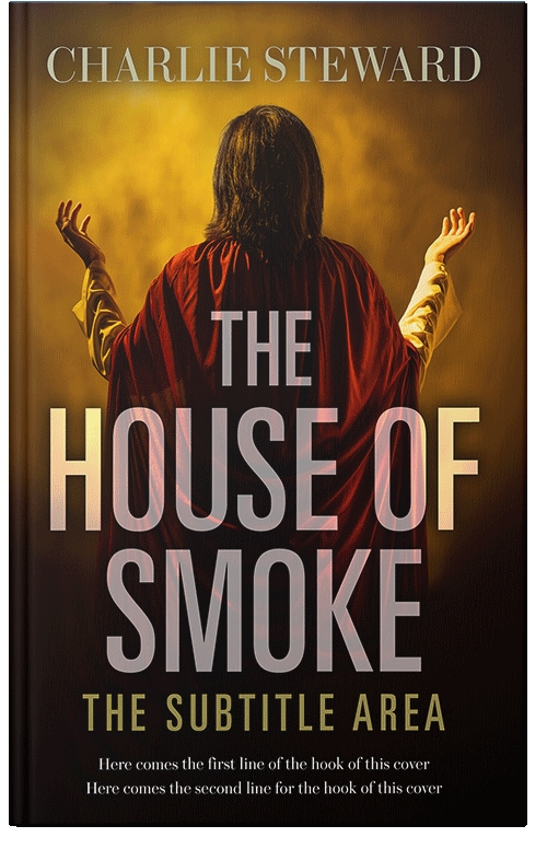 Front view of Premade Religion & Spirituality Book Cover - Tussock