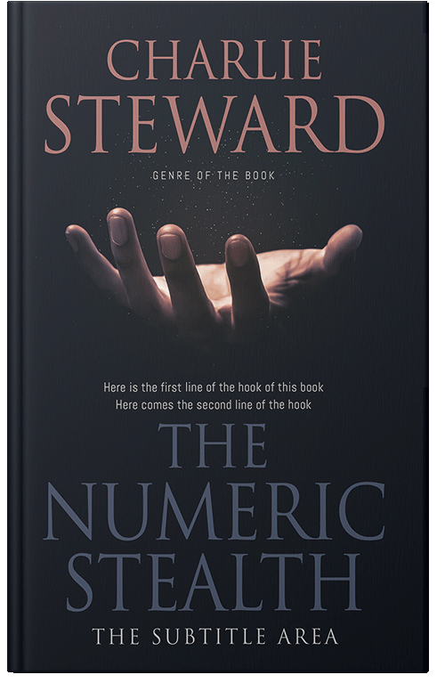 Front view of Premade Religion & Spirituality Book Cover - Woodsmoke