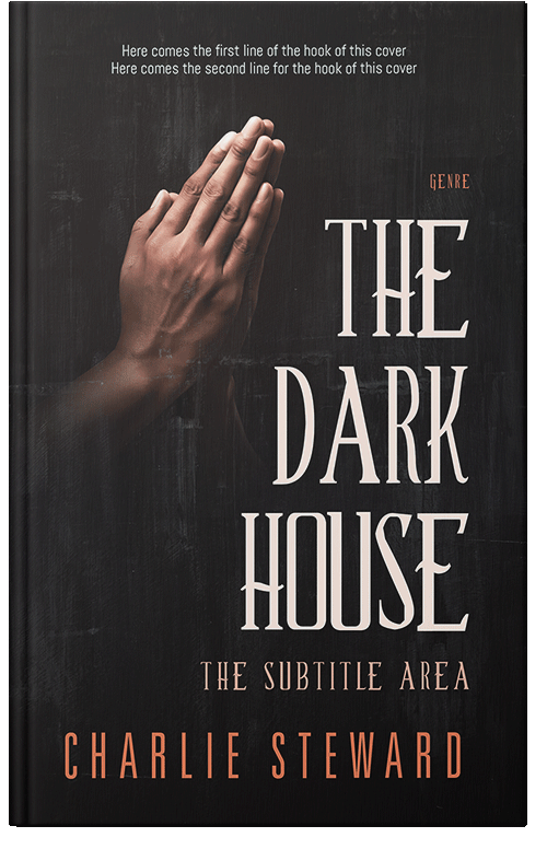 Front view of Premade Religion & Spirituality Book Cover - Cod Gray