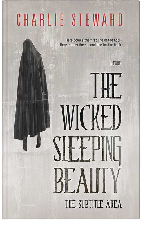 Front view of Premade Horror Book Cover - Swiss Coffee