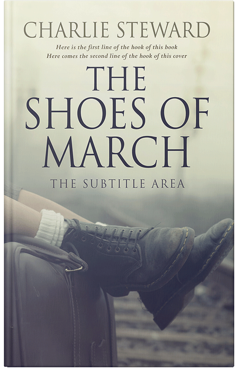 Front view of Premade Historical Book Cover - Moon Mist