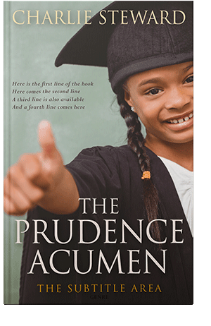 Pre Made Book Cover Cocoa Brown