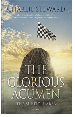 Premade Book Cover Stack