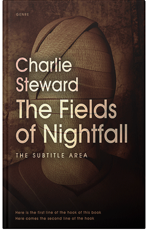 Premade Book Cover Coffee Bean