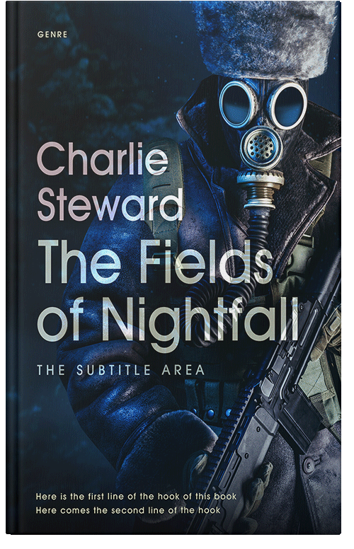 Front view of Premade Apocalyptica Book Cover - Firefly