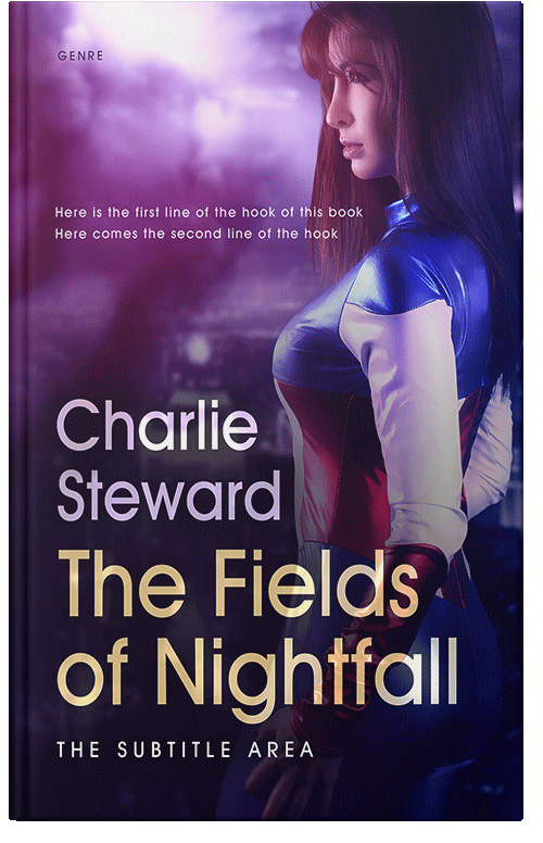 Front view of Premade Science Fiction Book Cover - Thistle