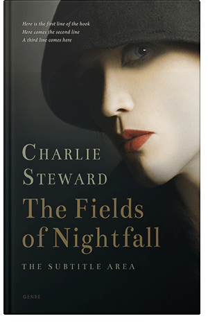 Premade Book Cover Vanilla