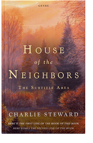 Pre Made Book Cover Ironstone