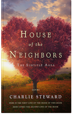 Premade Book Cover Brown Derby