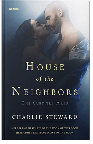 Premade Book Cover Swirl