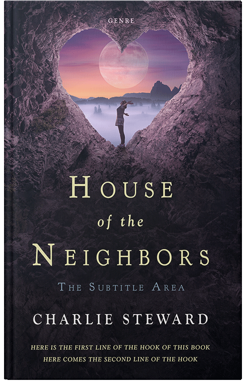 Front view of Premade Romance Book Cover - Bastille