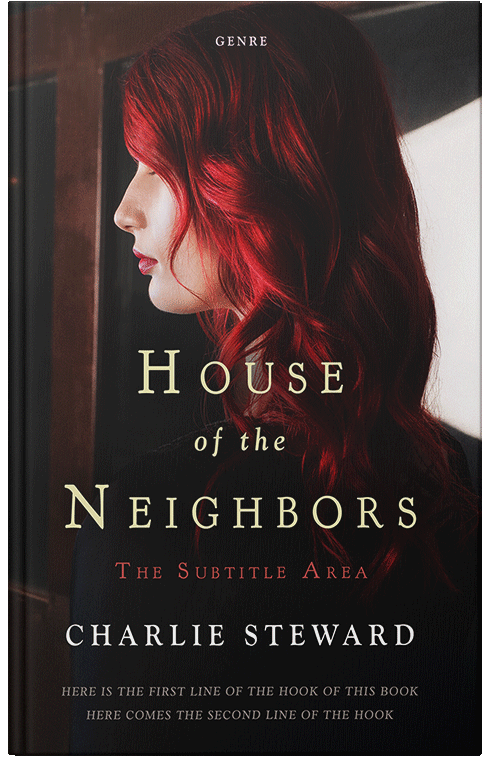 Front view of Premade Romance Book Cover - Night Rider