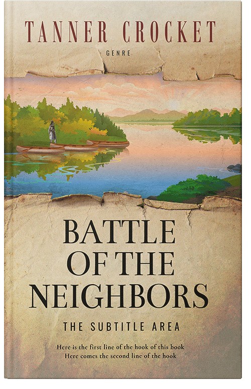 Front view of Premade Historical Book Cover - Pavlova