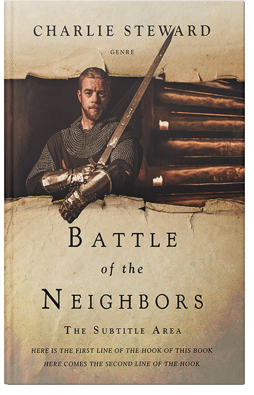 Front view of Premade Historical Book Cover - Pavlova