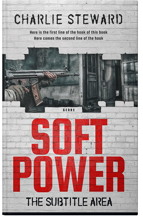 Front view of Premade Apocalyptica Book Cover - Alto