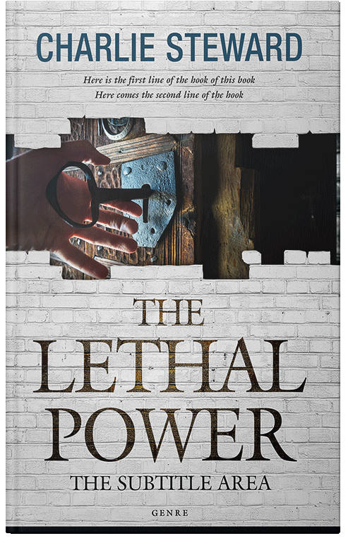 Front view of Premade Mystery & Thriller & Suspense Book Cover - Mine Shaft