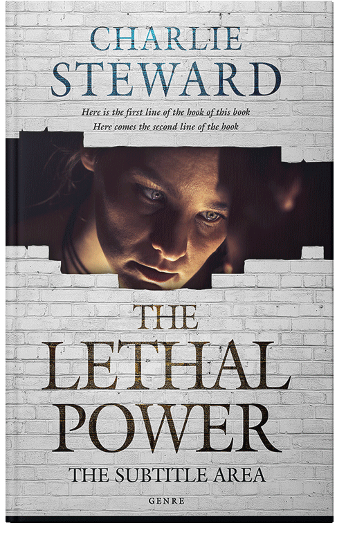 Front view of Premade Mystery & Thriller & Suspense Book Cover - Gondola