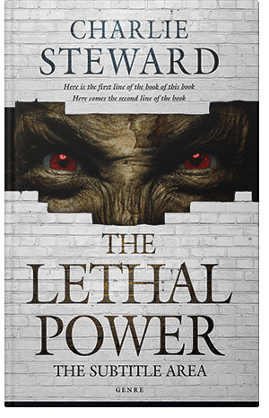 Premade Book Cover Oil