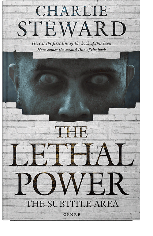 Front view of Outer Space #21085 - Premade Apocalyptica Book Cover