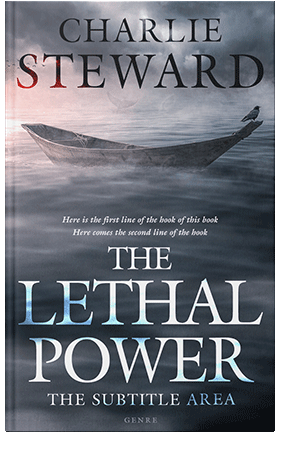 Pre Made Book Cover Trout