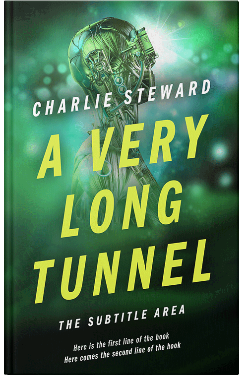 Front view of Premade Science Fiction Book Cover - Celtic