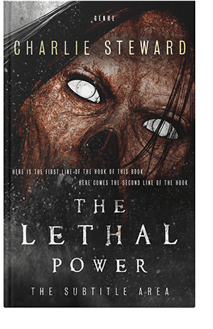 Pre Made Book Cover Cocoa Brown